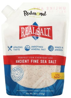 Redmond Trading Company, Real Salt, Ancient Fine Sea Salt, 26 oz (737 g) 