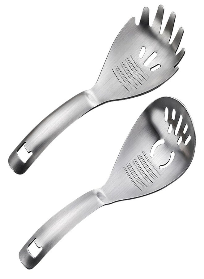 DONGKER Multipurpose Grinding Spoon,304 Stainless Steel Garlic Ginger Crusher Spoon Reverse Grinding Design for Home Kitchen Utensil - Image 1
