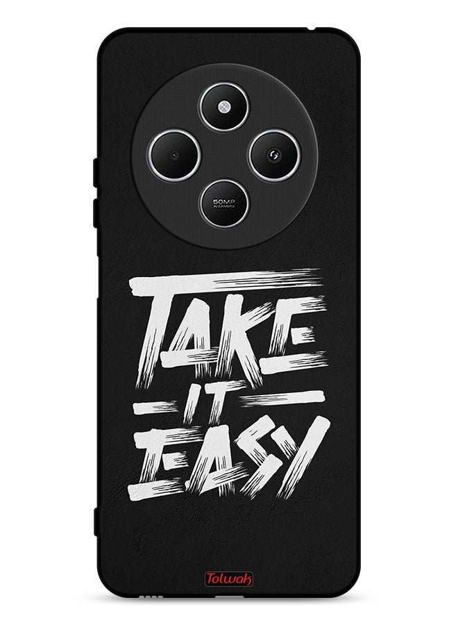 Tolwak Xiaomi Redmi 14C 4G Protective Case Cover Take It Easy - Image 1