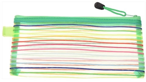 Multi-Purpose Zipper Envelope A6 With 1 Zipper And Grid Diagram Design - NO: M314