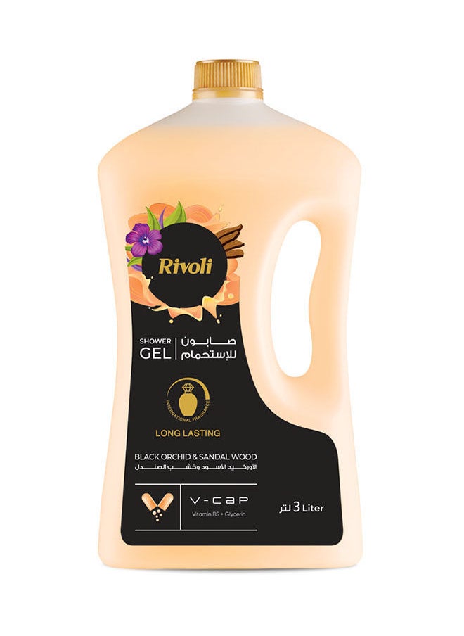 Rivoli - Shower Gel with Black Orchid and Sandal Wood 3L - Image 1