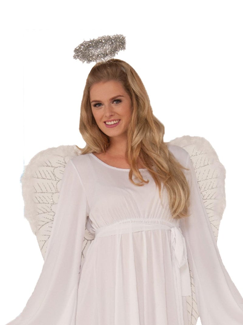 Rubies Forum Novelties Women's Angel Dress and Halo, As Shown, Standard - Image 2