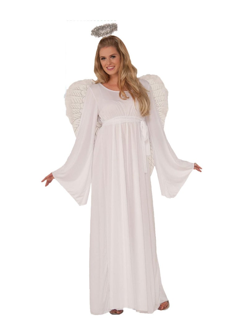 Rubies Forum Novelties Women's Angel Dress and Halo, As Shown, Standard - Image 1