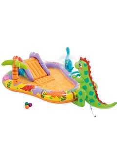 INTEX Dino Inflatable Play Center  - Image 2