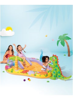 INTEX Dino Inflatable Play Center  - Image 4