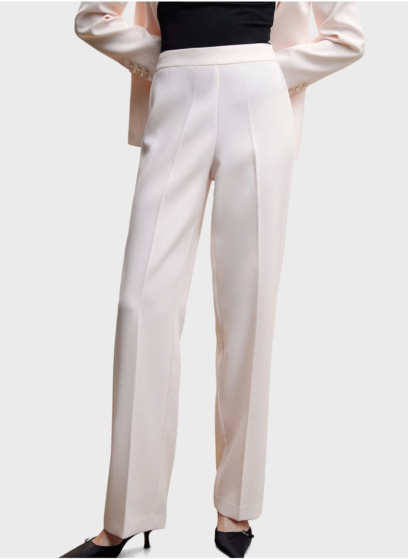 MANGO - High Waist Pants - Image 1