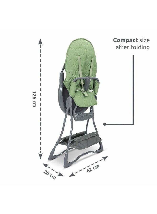 lorelli Bonbon Feeding Chair Green - Image 4