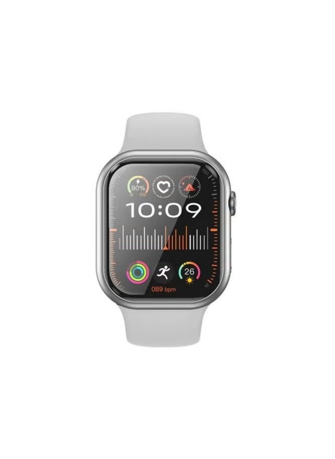 Hoco HOCO Y23 Smartwatch Sports Calling Edition – 2.02-Inch Full Touch Display, Bluetooth Calling, Heart Rate & Sleep Monitoring, Fitness Tracker with Step Counter, Sedentary Alert & Smart Notifications – Waterproof Wearable for Men & Women – White  - Image 2