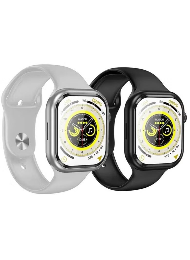 Hoco HOCO Y23 Smartwatch Sports Calling Edition – 2.02-Inch Full Touch Display, Bluetooth Calling, Heart Rate & Sleep Monitoring, Fitness Tracker with Step Counter, Sedentary Alert & Smart Notifications – Waterproof Wearable for Men & Women – White  - Image 4