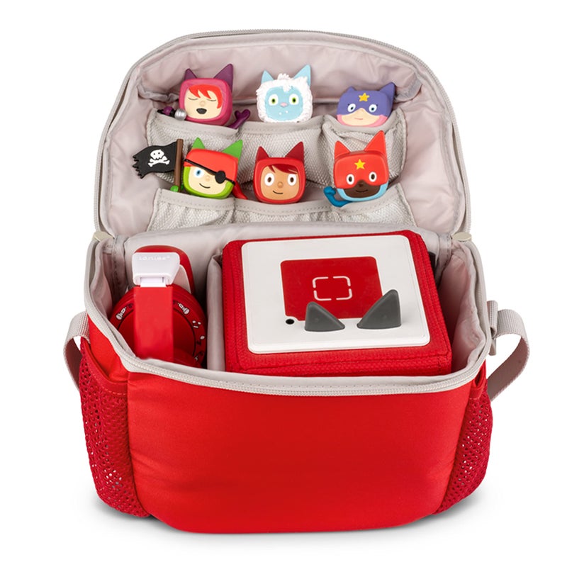 Tonies Character Bag - Travel Bag for your Toniebox, Headphones, Charging Station, and 6 Figurines - Monster - Image 2