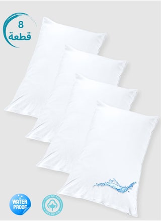 8 Pc White