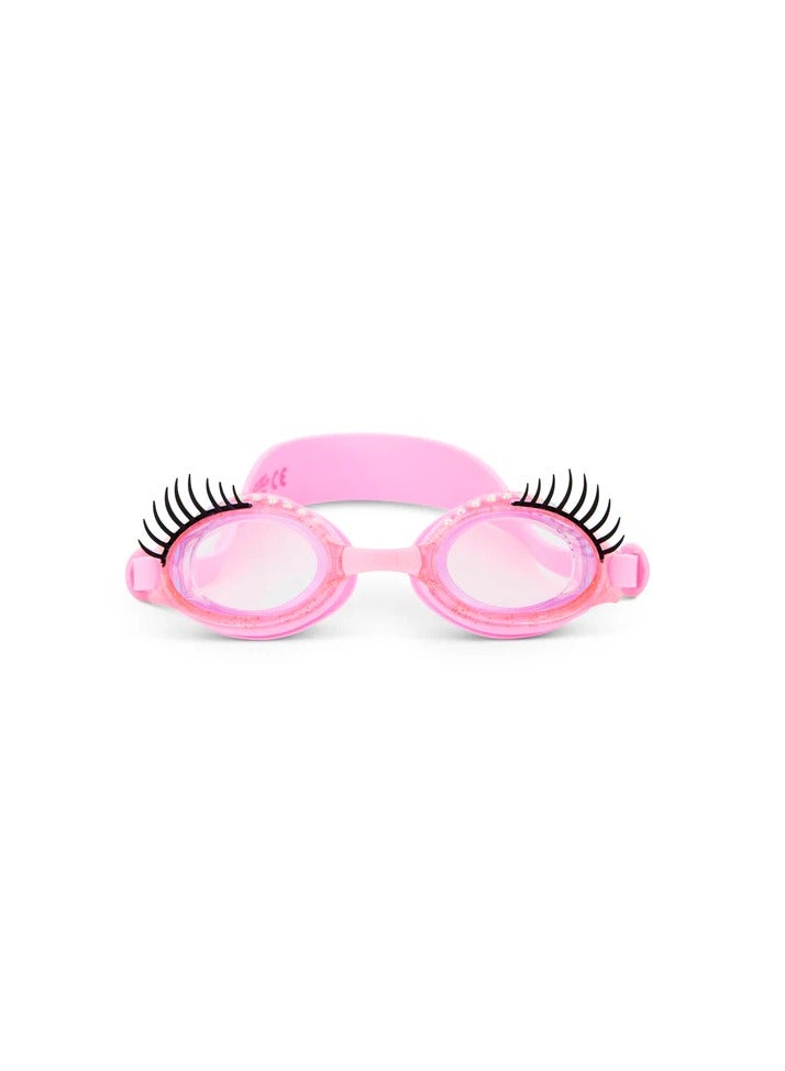 بلينج2O Bling2o Powder Puff Pink Splash Lash Swim Goggles for Kids - Image 1