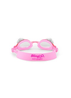 Bling2O Bling2o Powder Puff Pink Splash Lash Swim Goggles for Kids  - Image 2