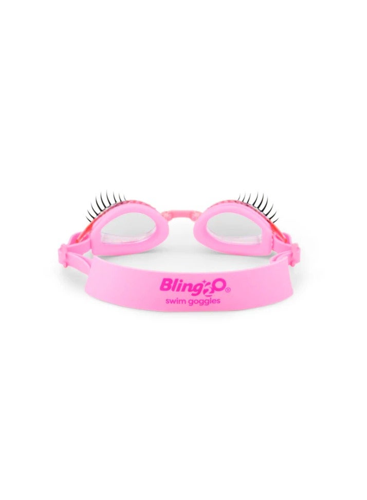 بلينج2O Bling2o Powder Puff Pink Splash Lash Swim Goggles for Kids - Image 2