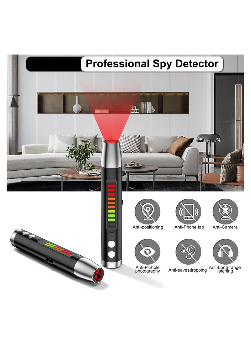Generic - Hidden Camera Detector, RF Signal Scanner, Magnetic Field Finder, and IR Mode Detection Device for Travel, Office, and Car - Your Ultimate Privacy Protection Tool. - Image 1
