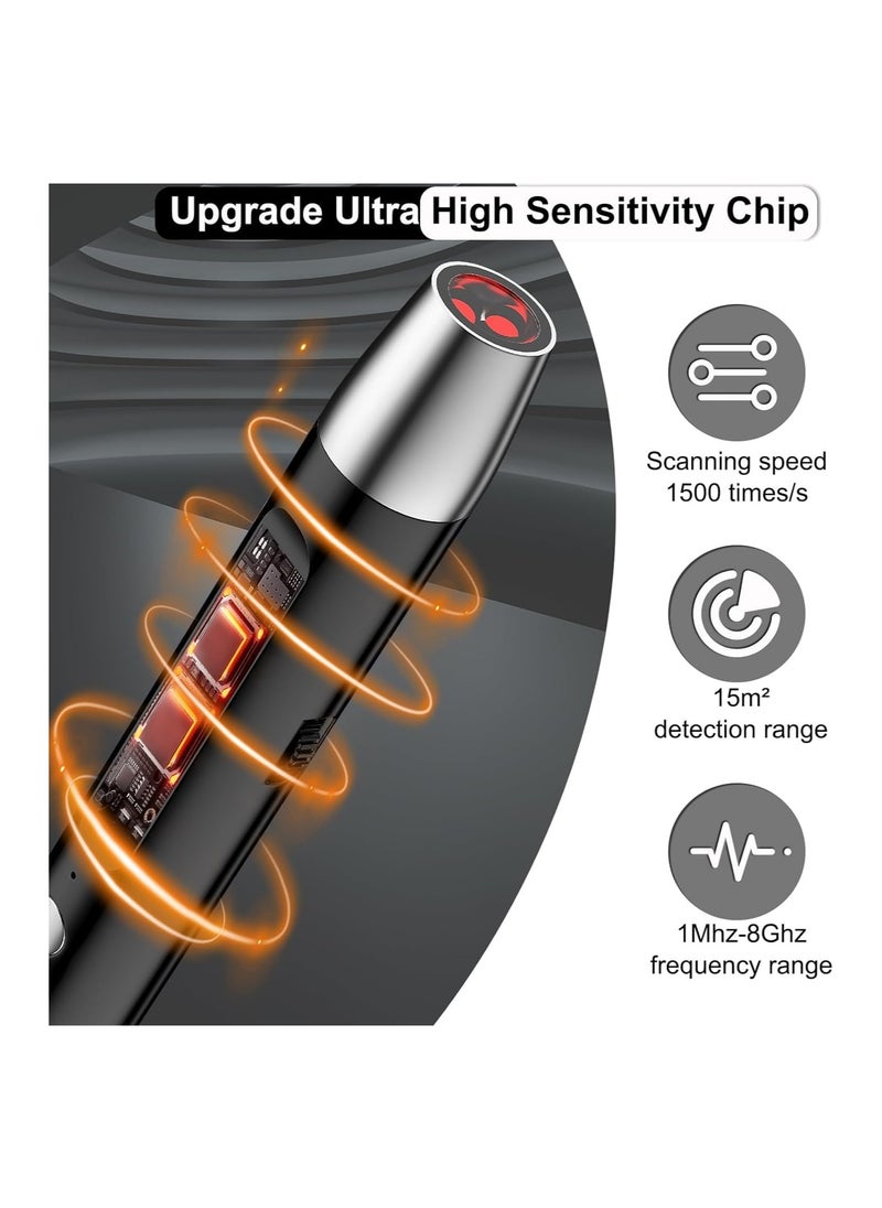 Generic - Hidden Camera Detector, RF Signal Scanner, Magnetic Field Finder, and IR Mode Detection Device for Travel, Office, and Car - Your Ultimate Privacy Protection Tool. - Image 1