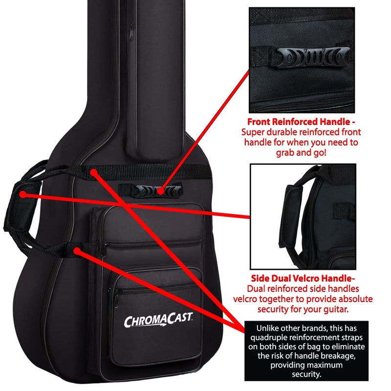 Chromacast Electric Guitar Padded Gig Bag (CC-EPB - Image 5