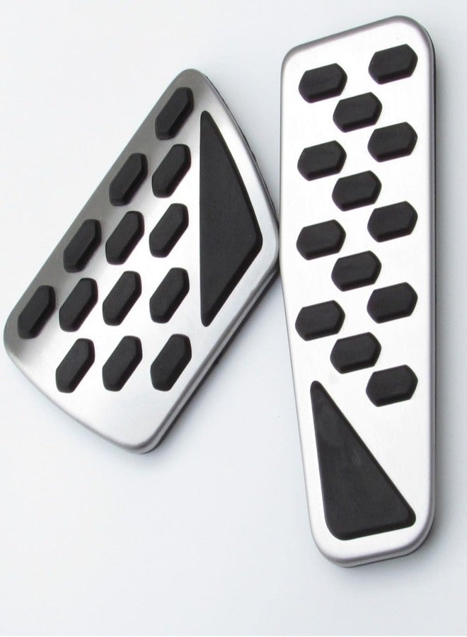 Takelablaze Non-Slip Foot Pedals Pads Aluminum Auto Pedal Covers Compatible with Jeep Wrangler JL/JLU 2018-2024 2020 2021 2022 2023 2024 Gladiator JT - Image 1
