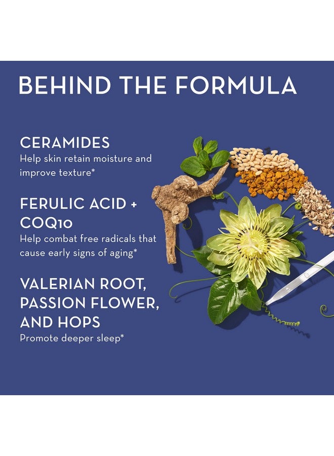 HUM Mighty Night - Nighttime Supplement for Skin + CoQ10 & Ferulic Acid to Promote Skin Cell Turnover - Overnight Beauty Vitamins for Women (60-Count) - Image 3