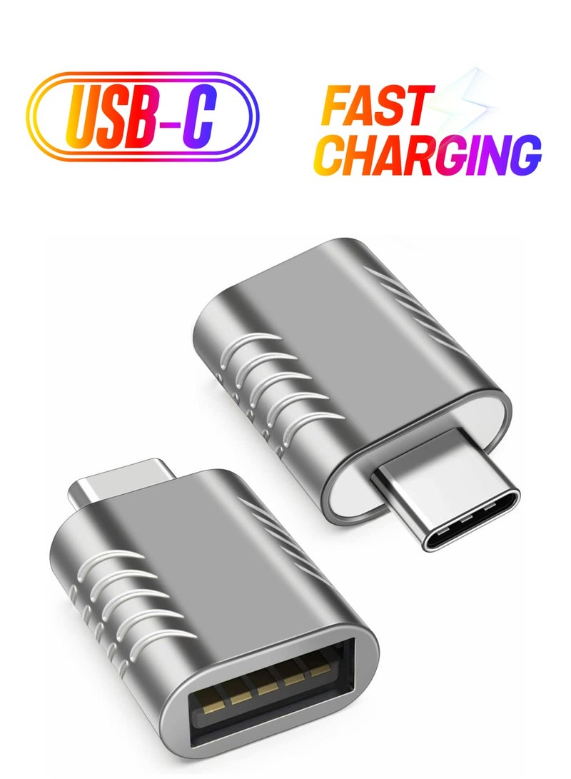 سيوسي محول USB C ، 3.0 USB C إلى محول USB ، نقل بيانات عالي السرعة ، عبوتان من USB-C إلى USB 3.0 محول أنثى ، لأجهزة MacBook والمزيد من أجهزة Type C - Image 1
