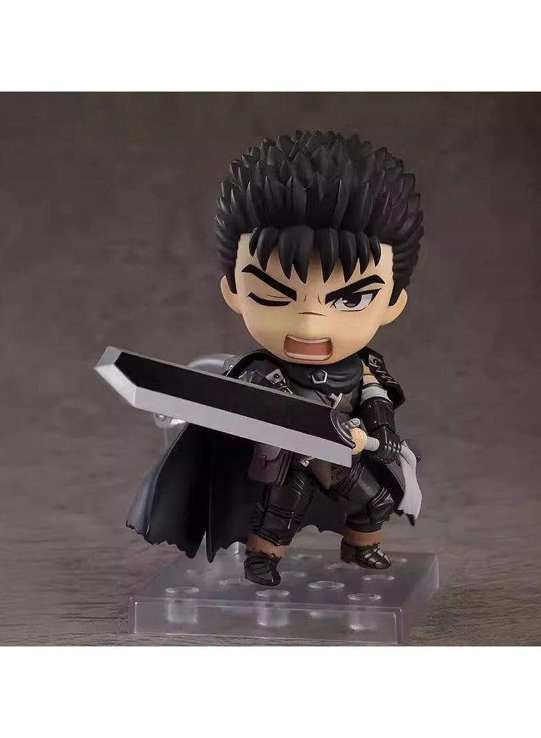 general Sword Wind Legend Clay Man Gus Black Swordsman The action figure model beautifully restores the character image - Image 2