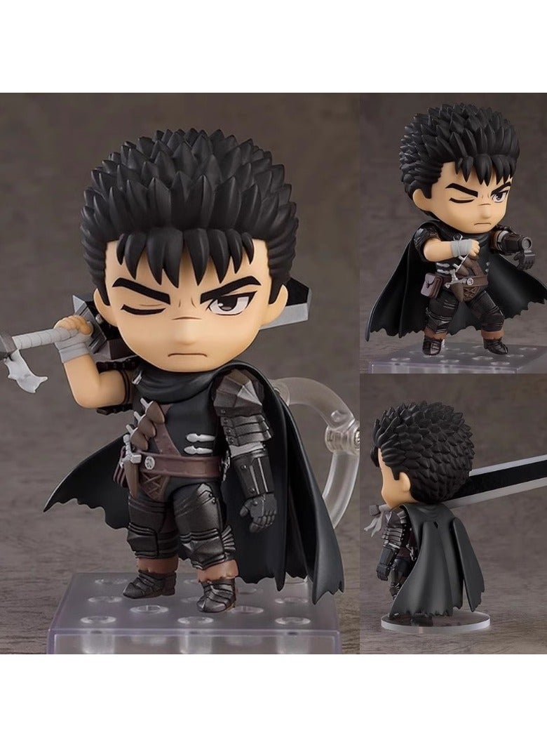 general Sword Wind Legend Clay Man Gus Black Swordsman The action figure model beautifully restores the character image - Image 1