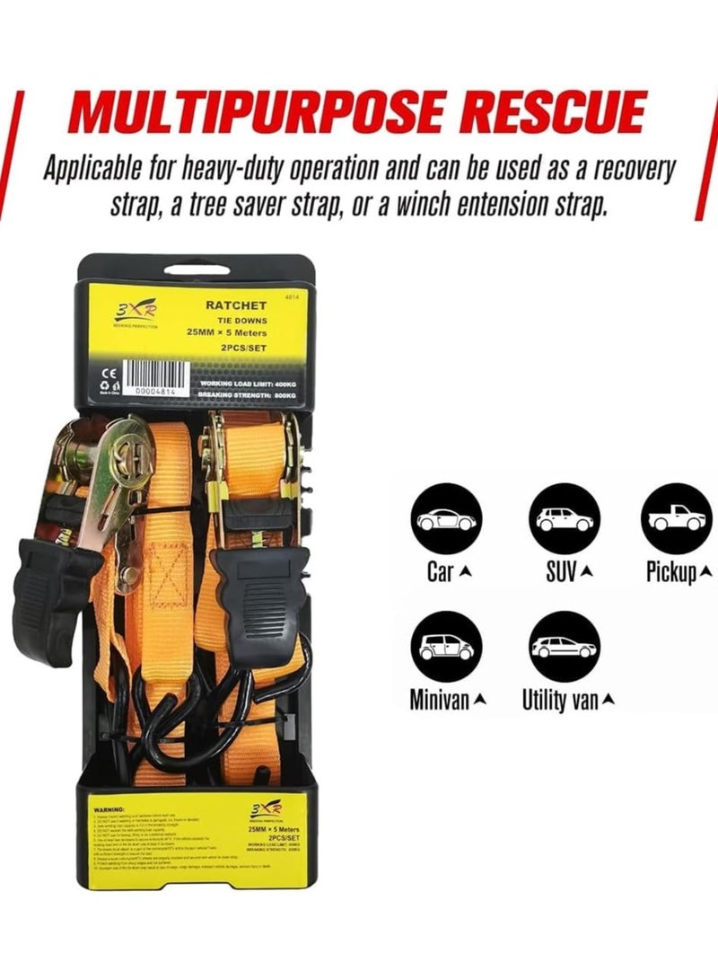 3XR 2 Pcs Set Rope Hook Chrome T-Hook Tie Down Rope Hook with Mounting Screws for Car Boat - Image 1