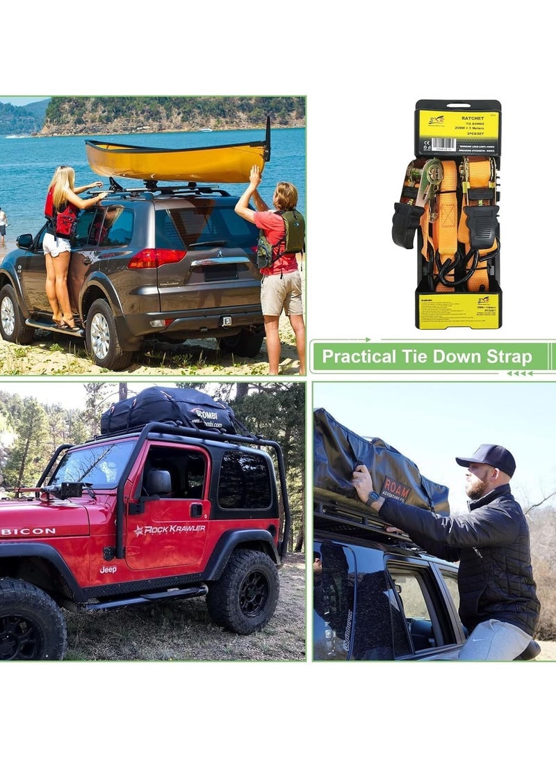 3XR 2 Pcs Set Rope Hook Chrome T-Hook Tie Down Rope Hook with Mounting Screws for Car Boat - Image 3