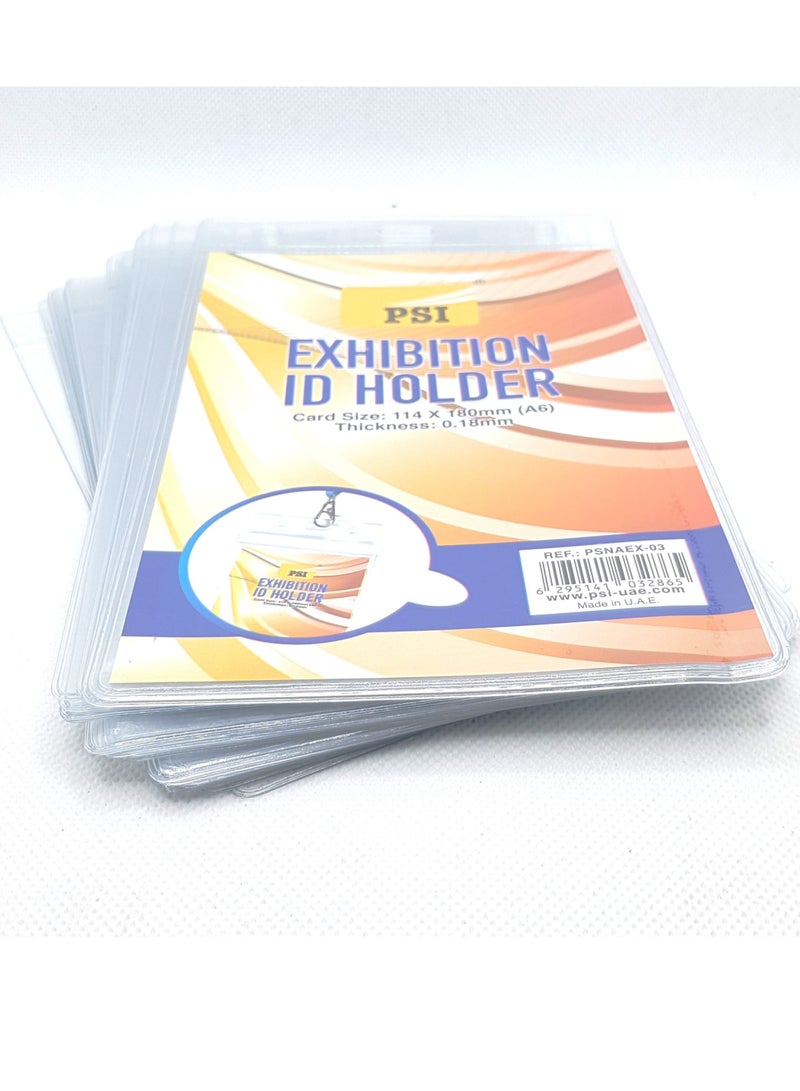 Psi 25-Piece Exhibition Style ID Holder 114x180mm Size - Image 2