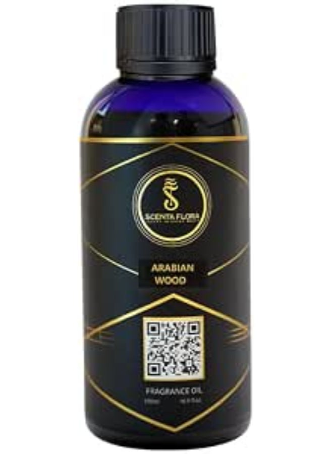 SCENTA FLORA Arabian Wood Aroma Oil for Scent Diffusers 500 ml | A Blend of lavender, Jasmine and Amber | Ideal for Aromatherapy and Relaxation | Soothing, Healing, and Relaxing Fragrance - Image 1