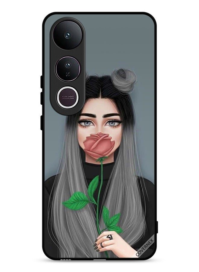 Covernex Vivo V50 Lite Protective Case Cover Cute Girl Art