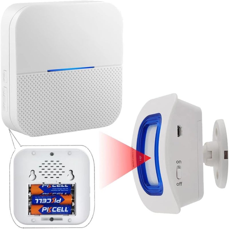 EverNary Bed Alarm for Elderly Dementia Patients,Portable Wireless Caregiver Pager Bed Alarms and Fall Prevention Alert for Elderly,Elderly Monitoring for Home - Image 1