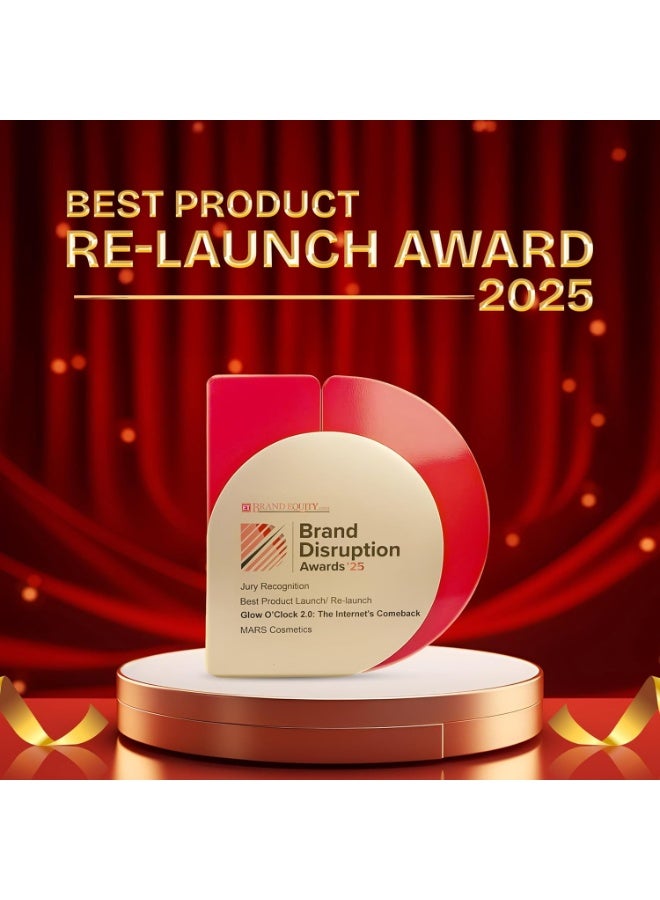 MARS Glow O' Clock Gel Primer for Face Makeup | Enriched with Green Tea Extracts | Dewy Primer | Long Lasting | Power Grip | Ideal for Dry Skin (30ml) - Image 2