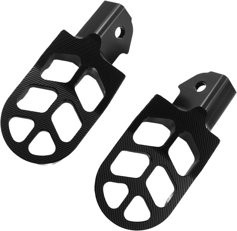 TIRGE Motorcycle Foot Pegs for CRF150F CRF230F 2003-2019 Dirt Bike - Black - Image 4