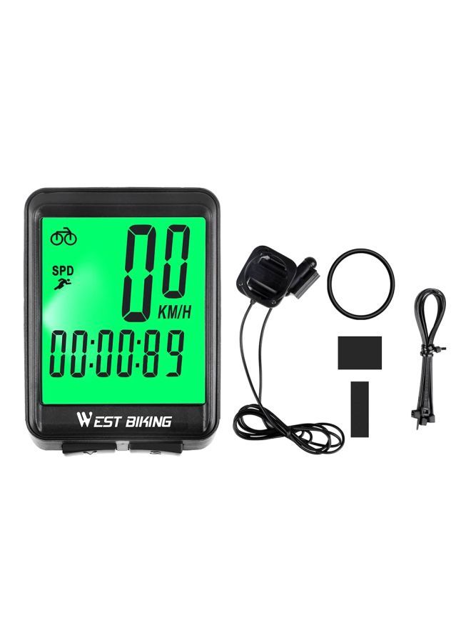 NIBEMINENT Wired LED Cycling Odometer Set 6x4x1.5cm - Image 1