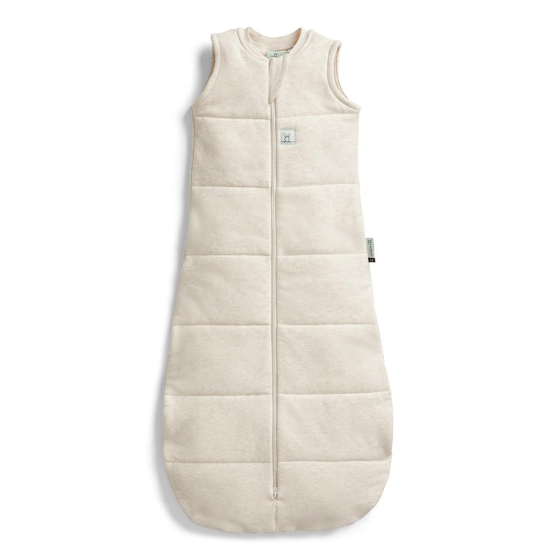 ergoPouch Jersey Sleeping Bag 02 TOG ArmsOut Baby Sleep Sack Ideal Transition from Swaddling Slim Fit Keeps Baby Secure Comfortable Soft Breathable Fabric 312 Months Oatmeal Marle