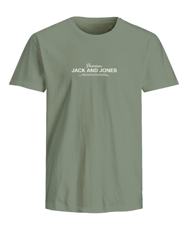 JACK & JONES 3 Pack Jprblaferris Logo Crew Neck T-Shirt  - Image 3