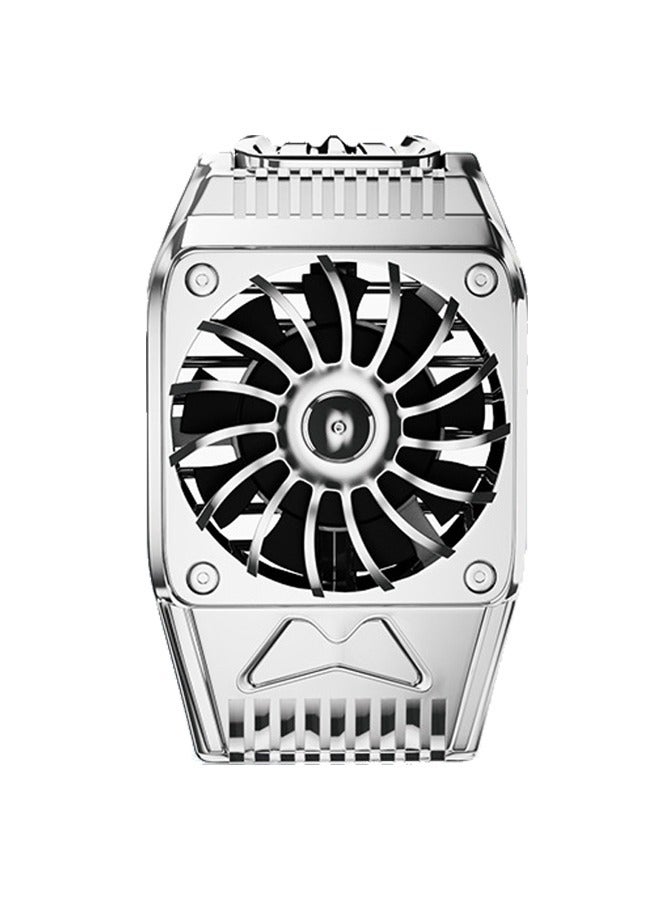 Mobile Phone Cooler, Light Gaming Cooler, Rechargeable Cooling Fan, Built-in Battery, Fast Cooling, for iPhone Android Samsung 4-6.7 Inch  - Image 1
