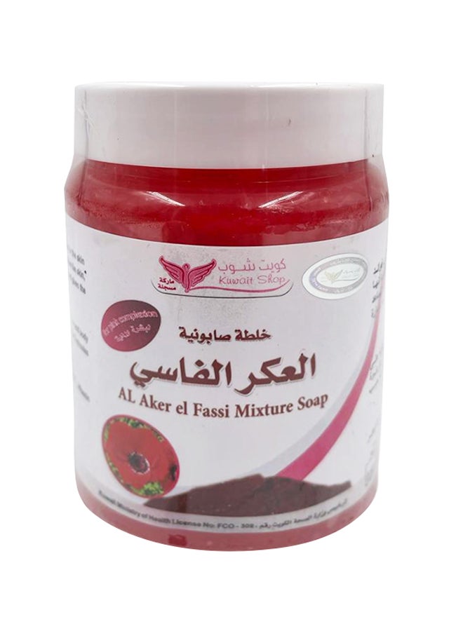 Al Aker El Fassi Mixture Soap Red 500grams