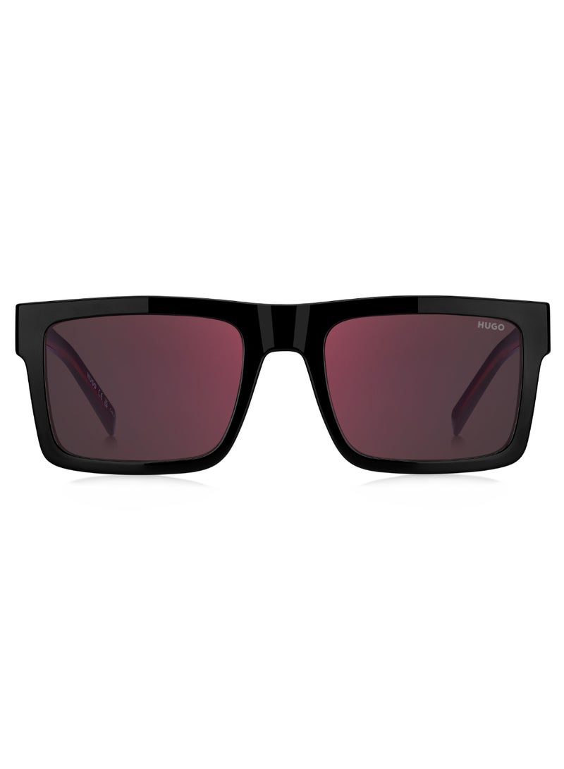 HUGO Rectangular Flat Top Sunglasses - Image 3