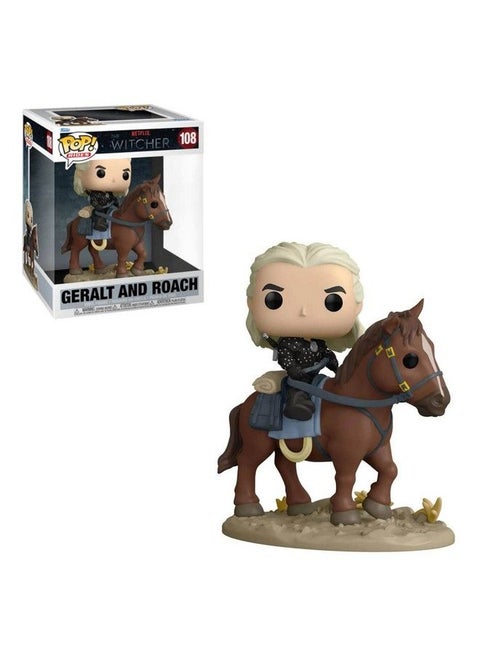 Ride Deluxe: Witcher Geralt And Roach Exclusive Pop Vinyl Figure
