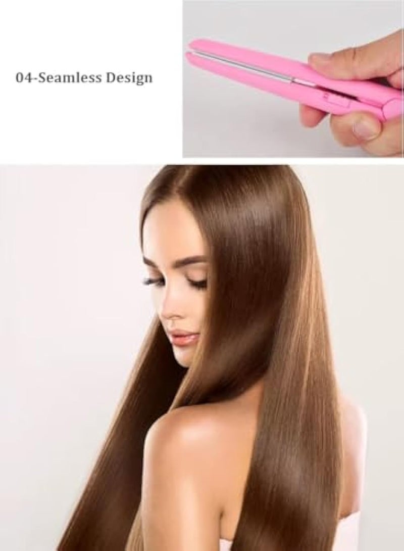 Hair Straightener Mini Professional Ceramic Hair Straightener for Curly Hair - Image 5