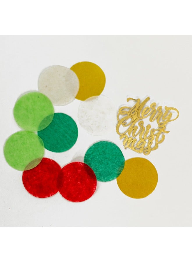 ThePartyPopper Christmas Confetti Pack New Year Decoration Party Supplies - Image 2