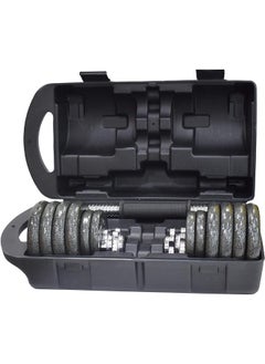 Fitness World Fitness World 15 kg iron dumbbell with bag Black  - Image 5