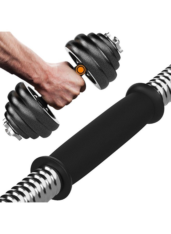 Fitness World - Fitness World 15 kg iron dumbbell with bag Black - Image 1