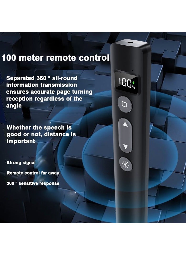 Professional LED Digital Display Power Point pointer with safety pouch  - Image 3