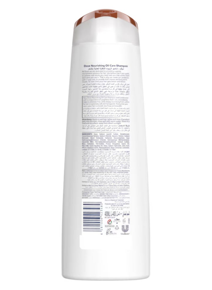 Dove Dove Nourishing Oil Care Shampoo 350 ML  - Image 2