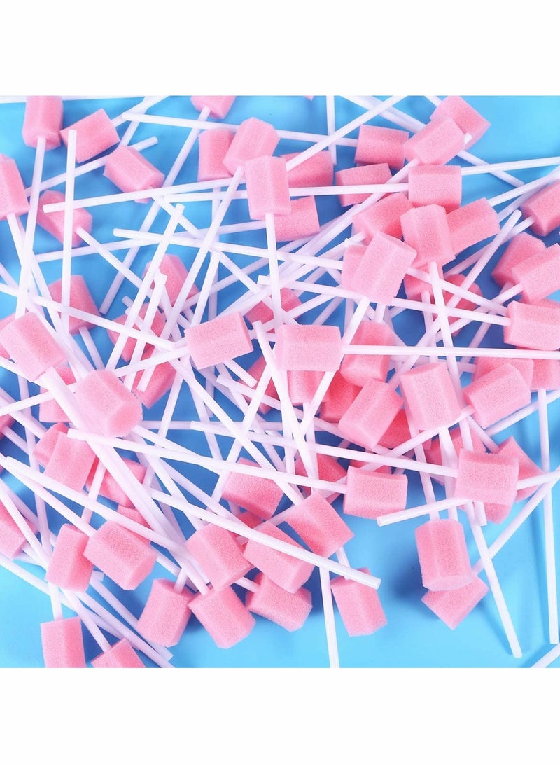 KASTWAVE Disposable Oral Care Sponge Swabs, Teeth Cleaning Swabs 100pcs - Image 2