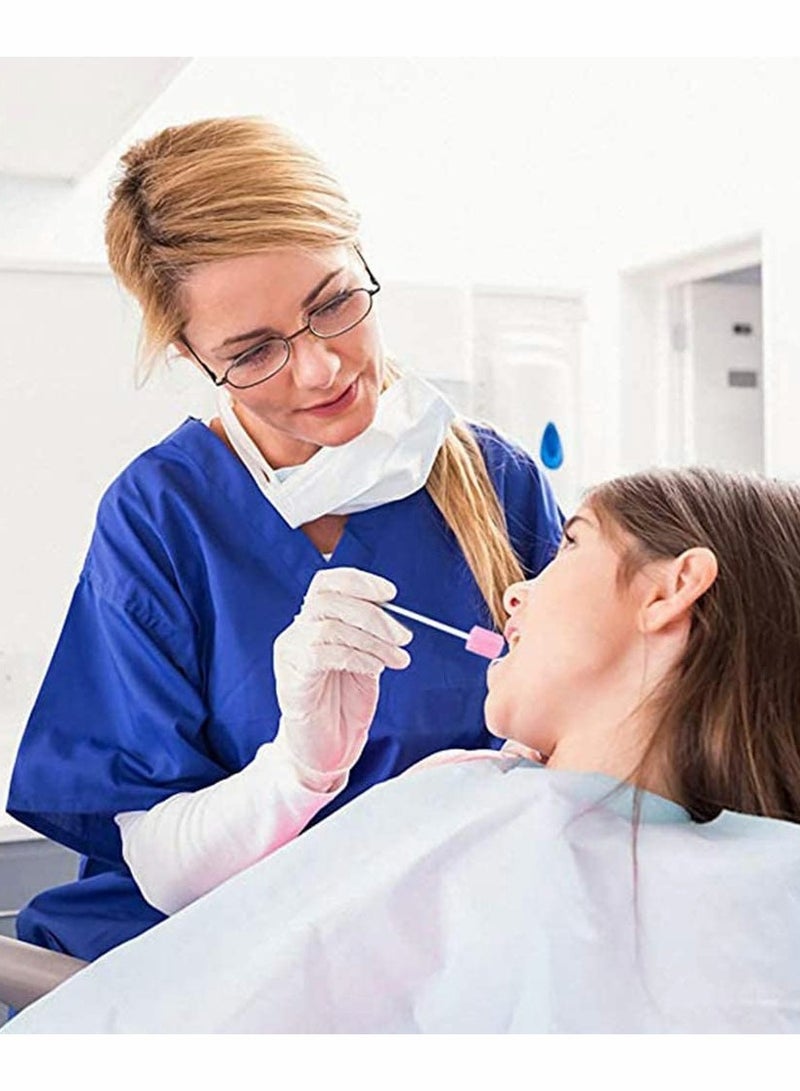 KASTWAVE Disposable Oral Care Sponge Swabs, Teeth Cleaning Swabs 100pcs - Image 5