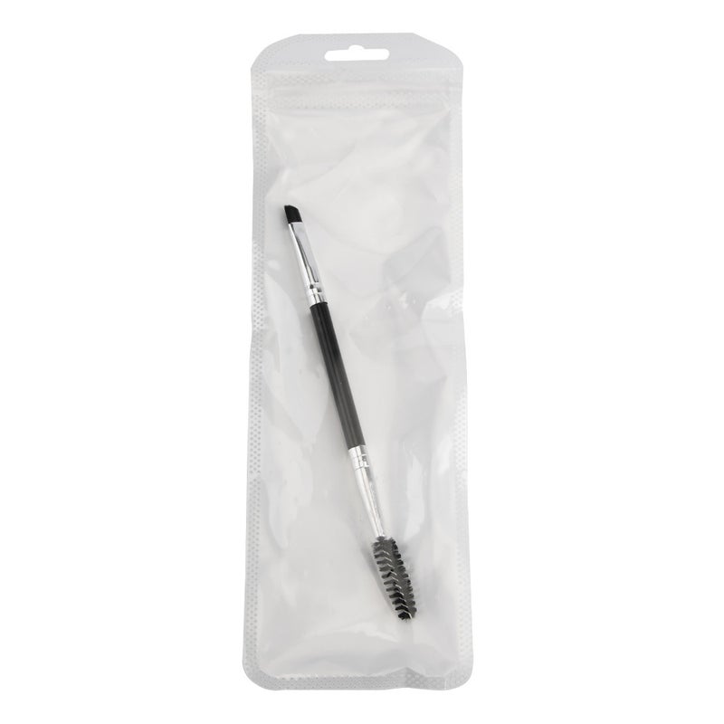 Stainless Steel Double-Headed Brush Mascara Brush Comb Brush Steel Needle Carding To Fly Leg Small Partial Segmented Mascara Brush - Image 1